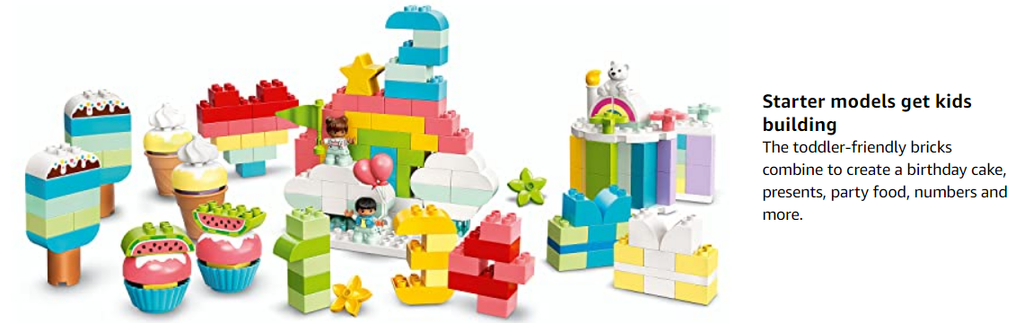 Neighborhood - Lego Classic Creative Birthday Party, 200 Pieces