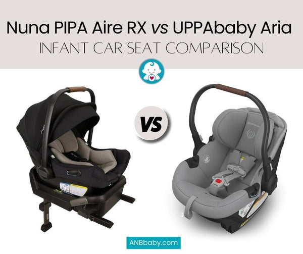 Which Is Better? Nuna PIPA Aire RX vs UPPAbaby Aria