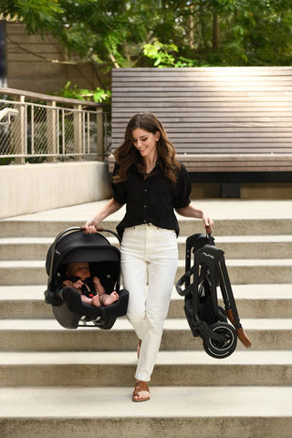 Bringing Baby using Nuna TRIV Next Stroller -ANB Baby