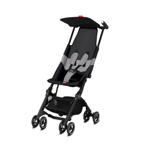 Stroller - Cybex Pockit Plus All-Terrain Ultra Compact Lightweight Stroller with Breathable Fabric