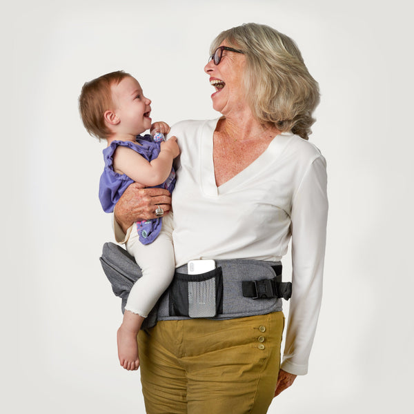 Saving Your Back! Why We Love the TushBaby Hip Carrier