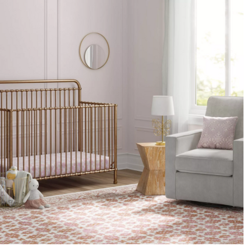 Furniture - Million Dollar Baby Classic Winston 4-in-1 Convertible Mini Crib