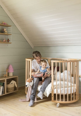 Stokke Sleepi Bed Lifestyle view -ANB Baby