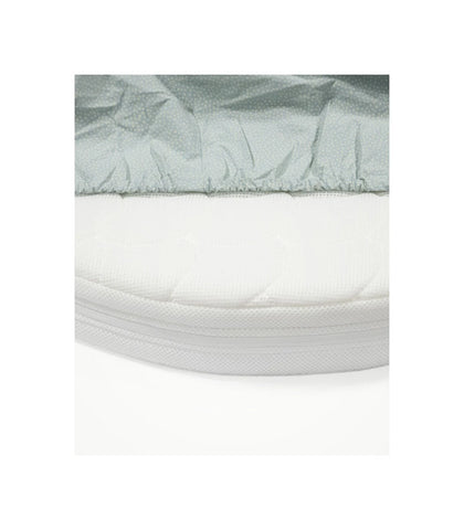 Showing the use of Stokke Sleepi Fitted Sheet -ANB Baby