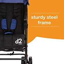 Sturdy steel frame