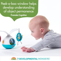 Person - TINY LOVE Tummy Time Mobile Entertainer