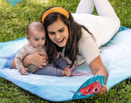 Grass - Tiny Love Treasure the Ocean Outdoor Picnic Mat