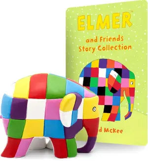 Tonies Classic Tales: Elmer Audio Play Figurine with cover image -ANB Baby