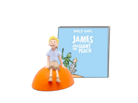 Tonies Roald Dahl, James and the Giant Peach Audio Play Figurine with cover image -ANB Baby