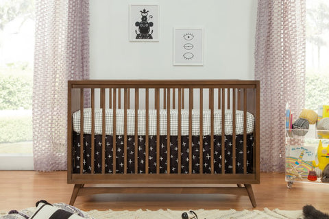 Furniture - Babyletto Peggy Mid-Century 3-in-1 Convertible Crib with Toddler Bed Conversion Kit