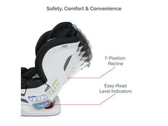 7-position recline with automatic level indicator | ANB BABY