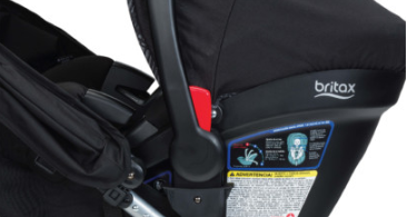 Cushion - Britax B-Safe Gen2 Safewash Infant Car Seat, Eclipse Black