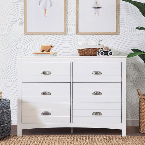 Furniture - Carter's By DaVinci Nolan 6-Drawer Double Dresser