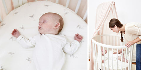 Stokke® Sleepi™ Mini Fitted Sheet By Pehr - ANB Baby