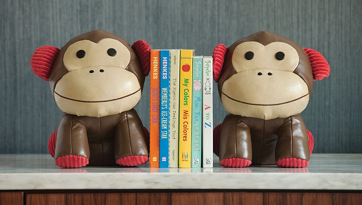 SKIP HOP Zoo Bookends - Monkey - ANB Baby -baby activity center