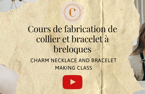 Bracelet or necklace making class with camillette