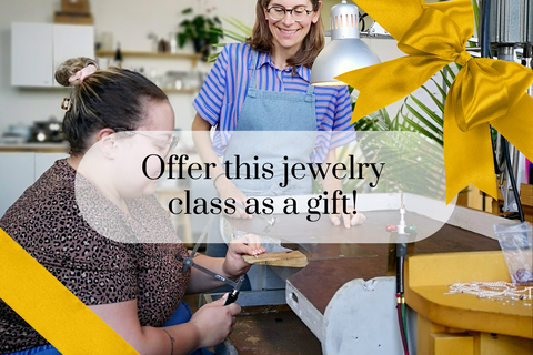 Ring making class gift card with Camillette in Montreal