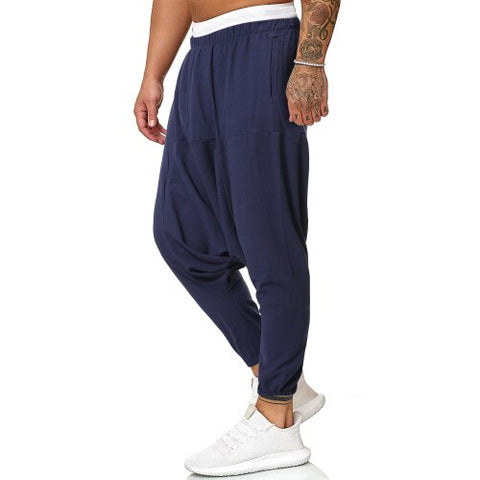 pantalons baggy harem homme