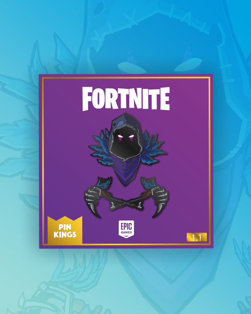 Raven Pin Fortnite Pin Kings Fortnite Enamel Pin Badge Set 1 1 Raven Just Geek Us