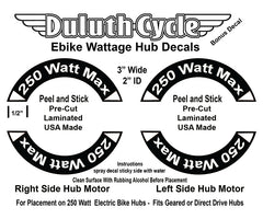 ebike wattage