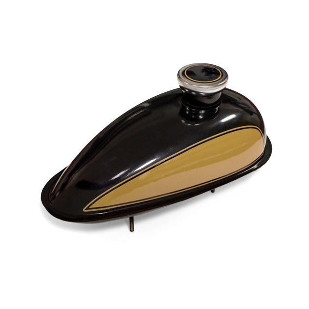 custom motorized bicycle gas tank