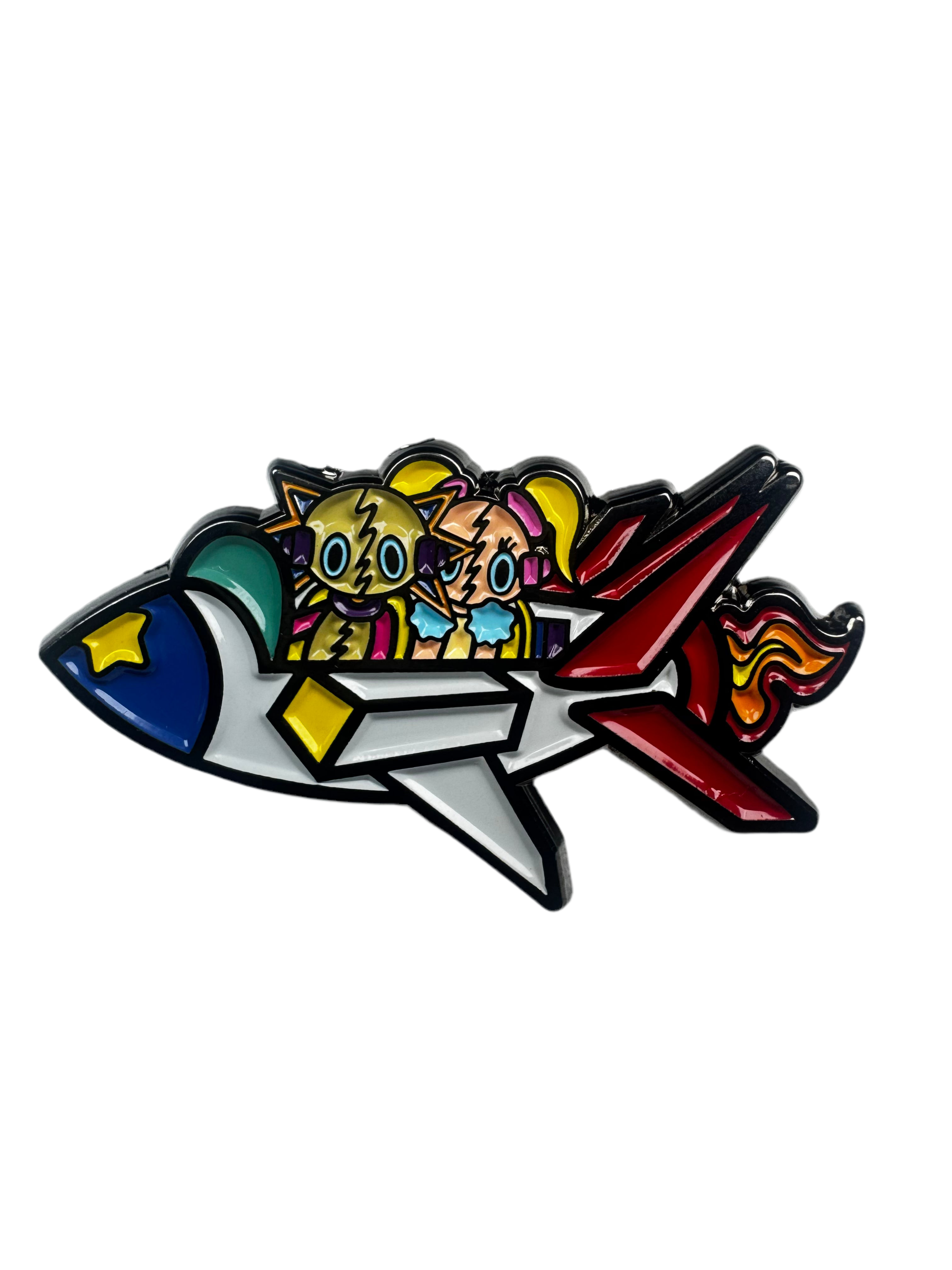 Rocket Ship Pin