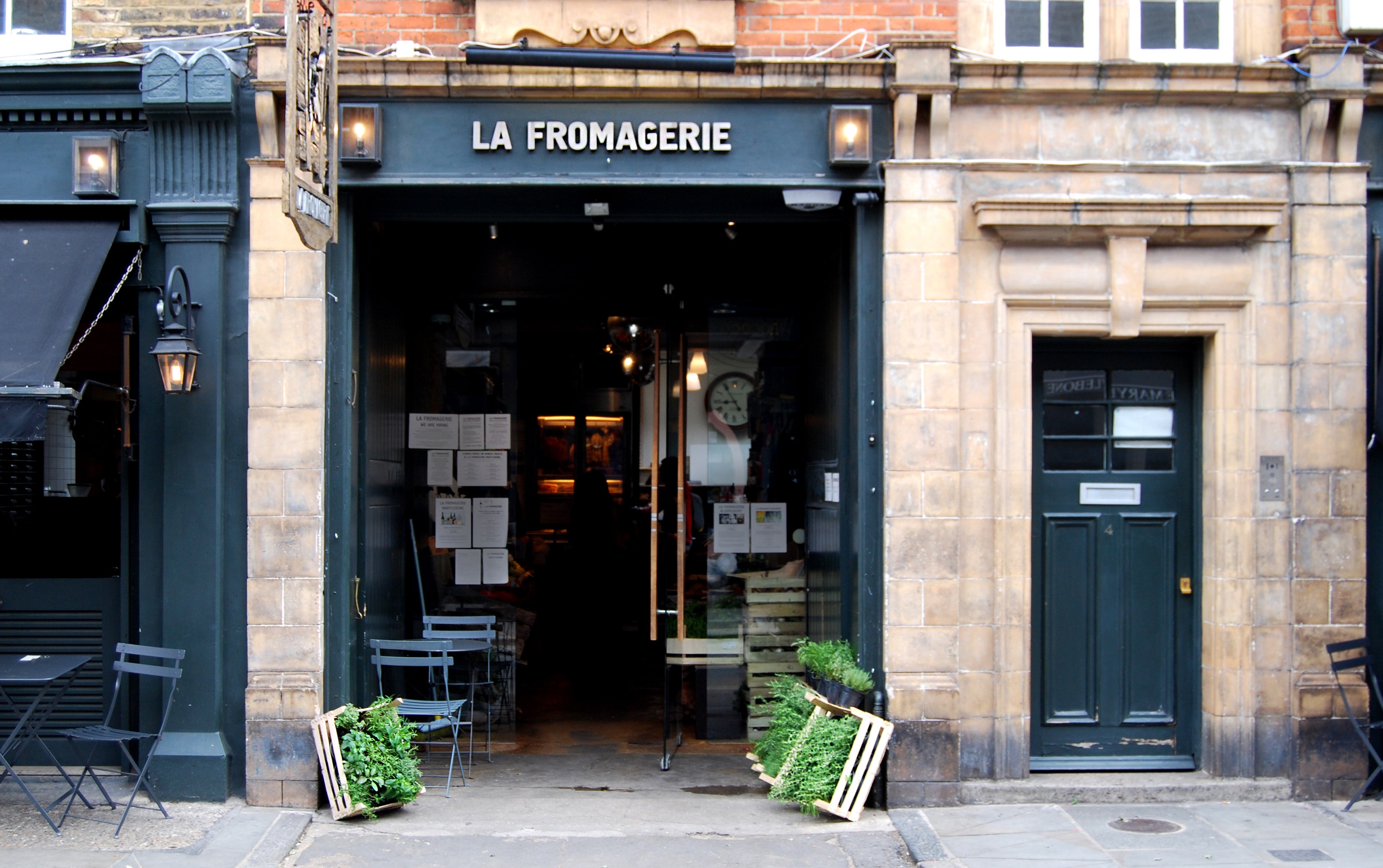 La Fromagerie Marylebone shop front