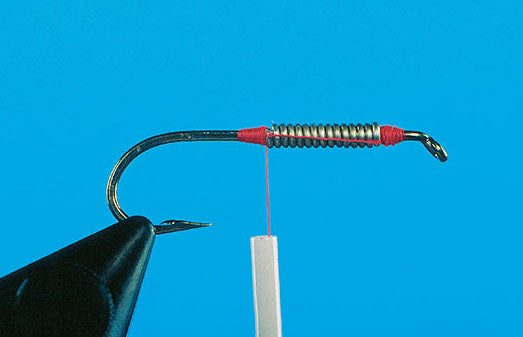 fly tying anchor knot thread wire fishing tie