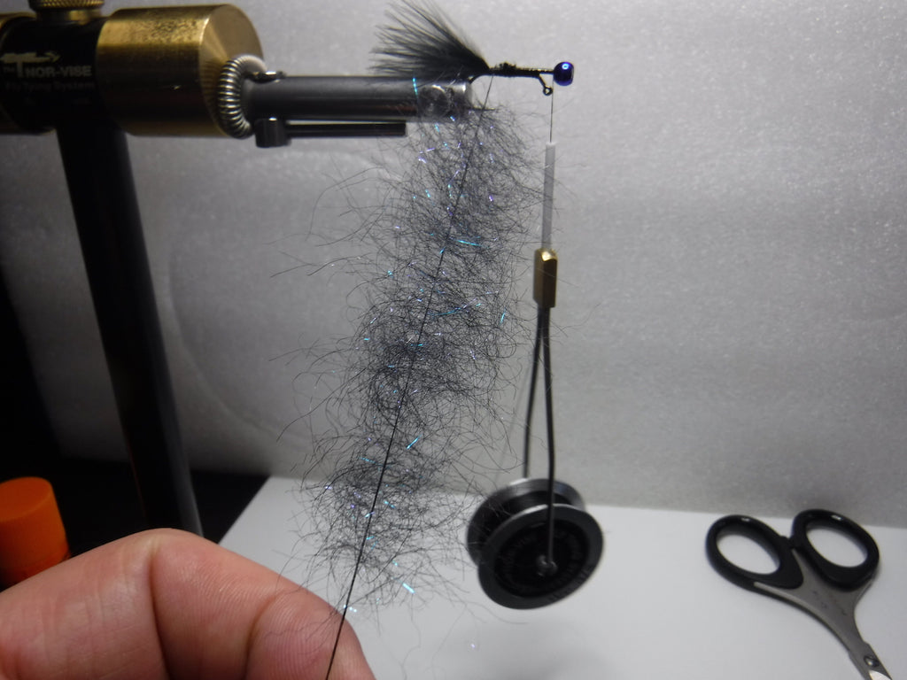 tying the balanced leech fly tungsten bead tie fishing