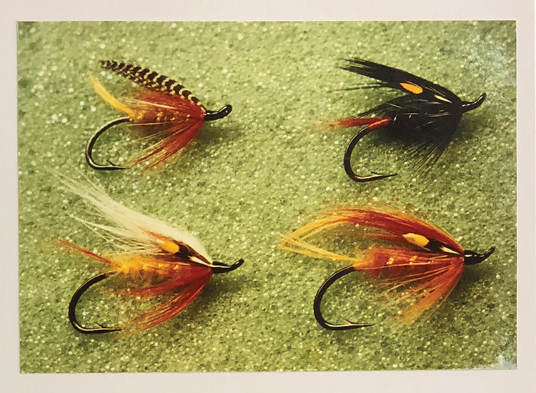 4 historical patterns fly tying fishing