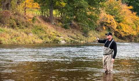 Euro Nymphing for Grayling in Scotland - Stewart Collingswood