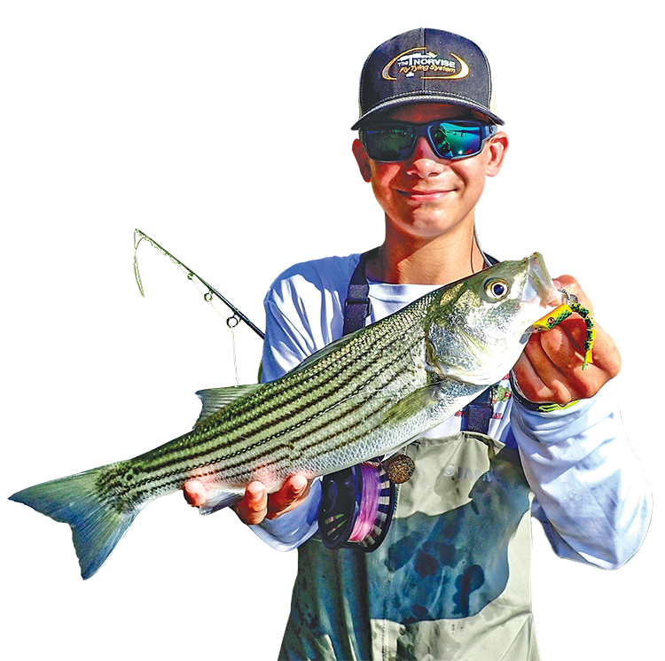 braden miller striped bass fishing striper