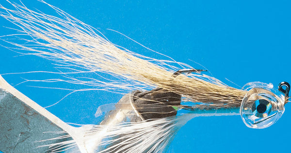 clouser minnow fly bucktail flytying tying fishing fish spearing saltwater eyes