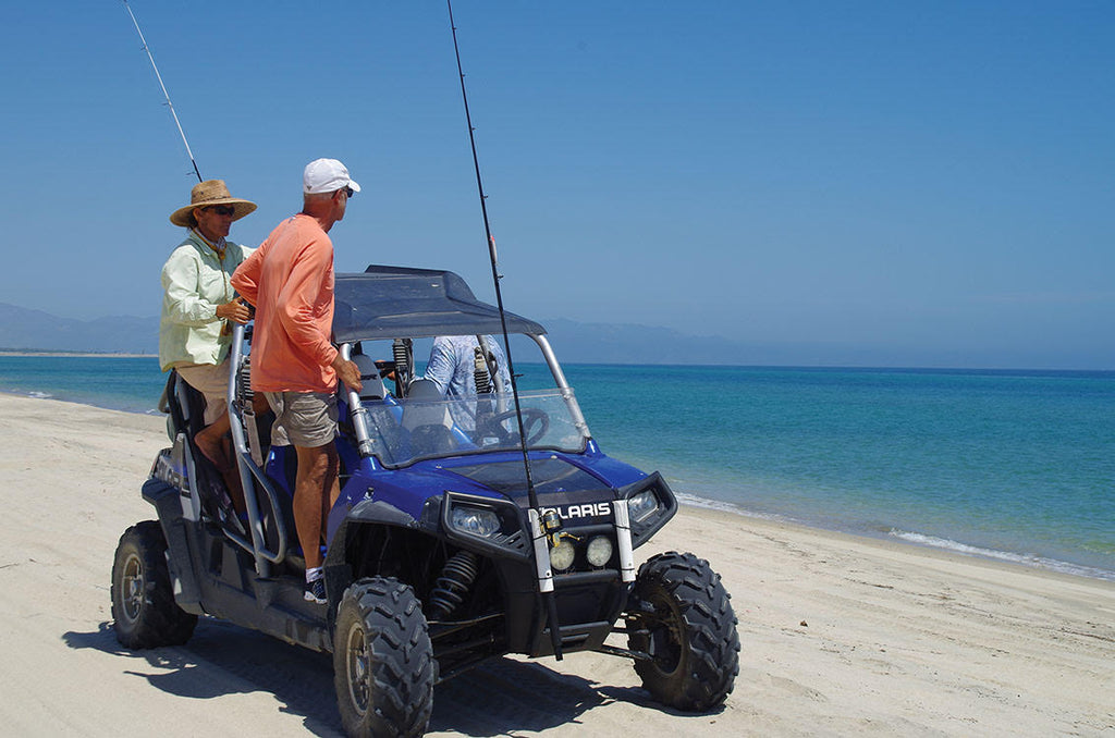 buggy fly fishing sand saltwater