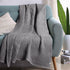 Waffle Throw Blanket 50x70 / Grey 