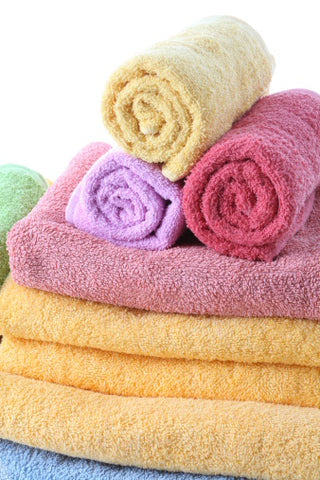 fluffy bath towels