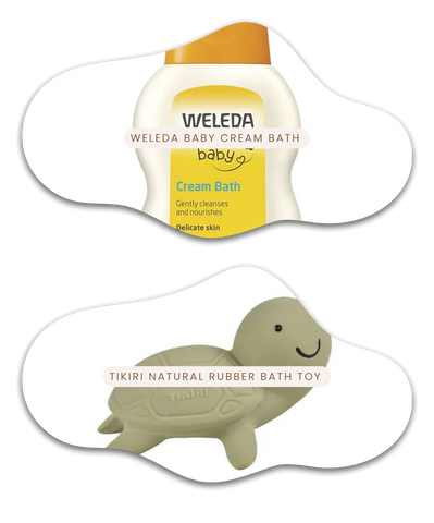 WELEDA-BABY-BATH-TIME-ESSENTIALS-TURTLE-TOYS