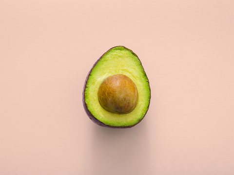 healthy snack idea guacamole avocado