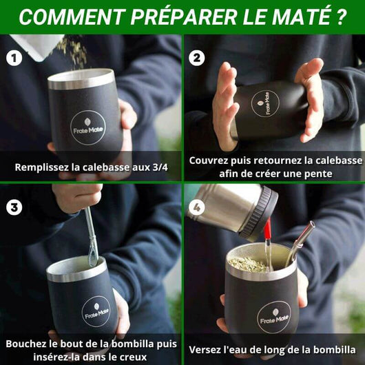 Bombilla Frate - Paille pour Yerba Mate – Fraté Maté