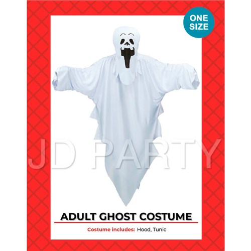 Ghost Costume - Adult – Upstage Dancewear & Costume Factory