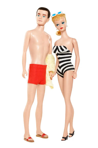 Barbie and Ken 1950s