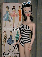 first ediotion Barbie Original Barbie 1950s