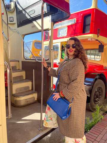 Vintage bus Bus to Goodwood Revival  Goodwood transport open top bus 