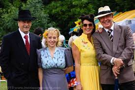 what to wear to Twinwood festival .. 1940s Vintage Outfit Choice 1950s Dress Code 