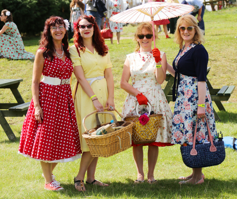 dress for twinwood vintage festival what to wear style guide 