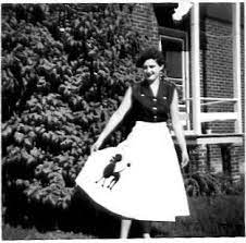 poodle skirt , 1950s , swing skirt 