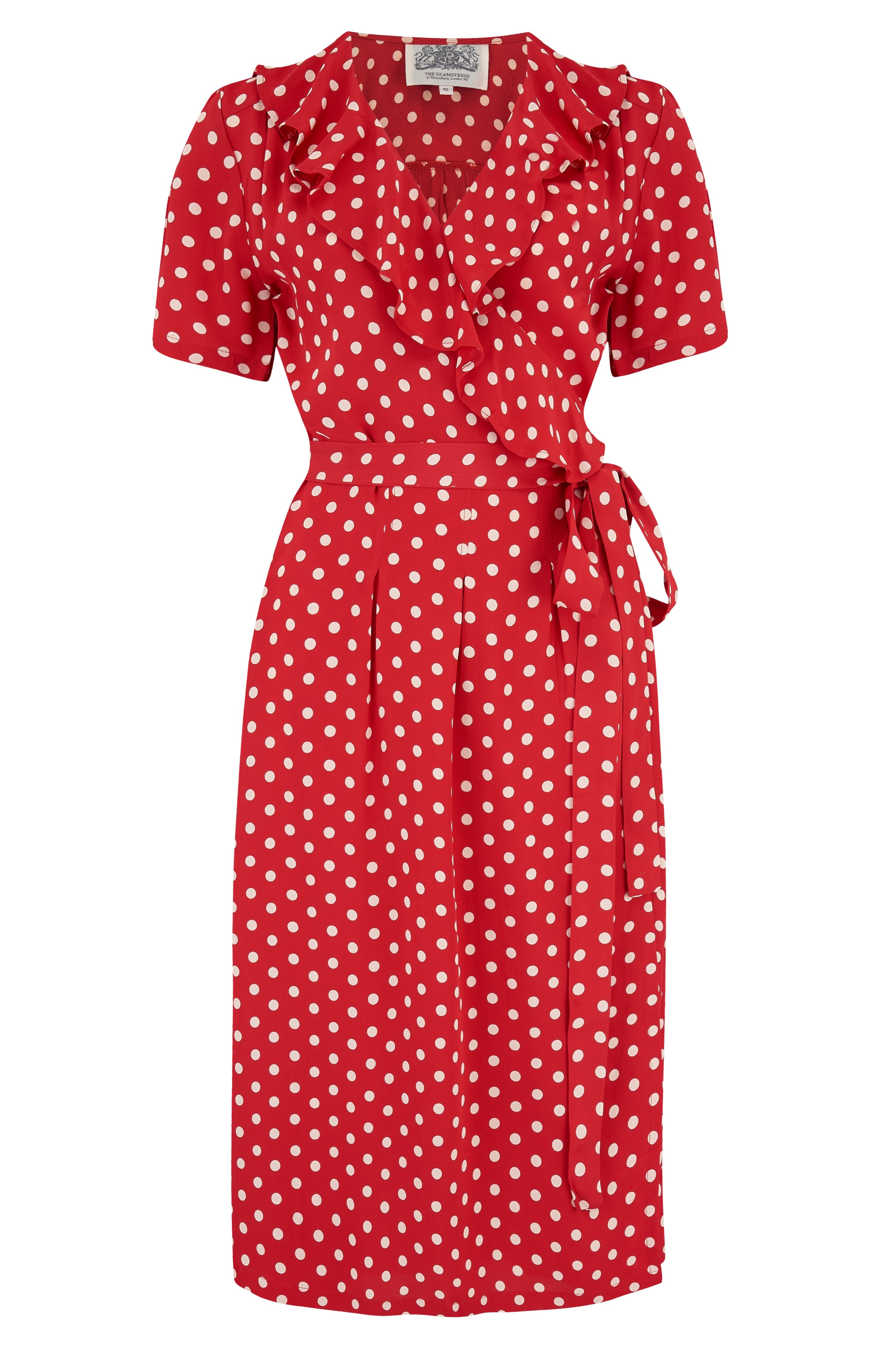 Red and White Polka Dot