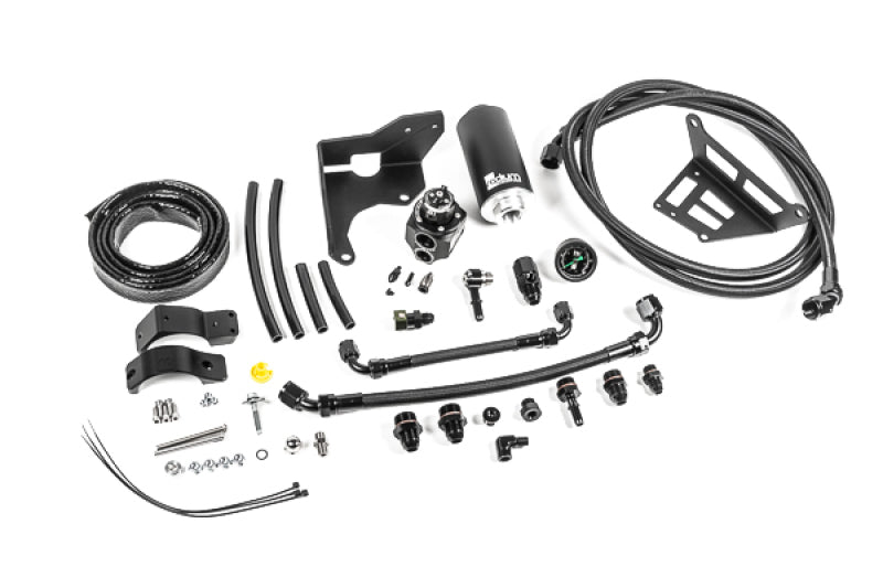Radium Engineering 14 19 Chevrolet Corvette Fuel Hanger Plumbing Kit w/ Stainless Filter