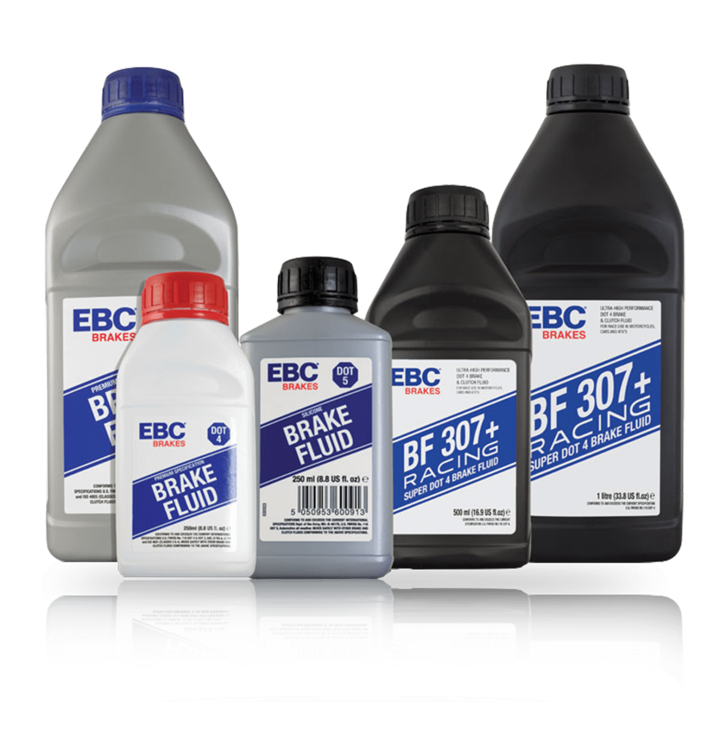 EBC® Low Viscosity DOT 4LV Premium Brake Fluid (500 mL) – 10 Second Racing