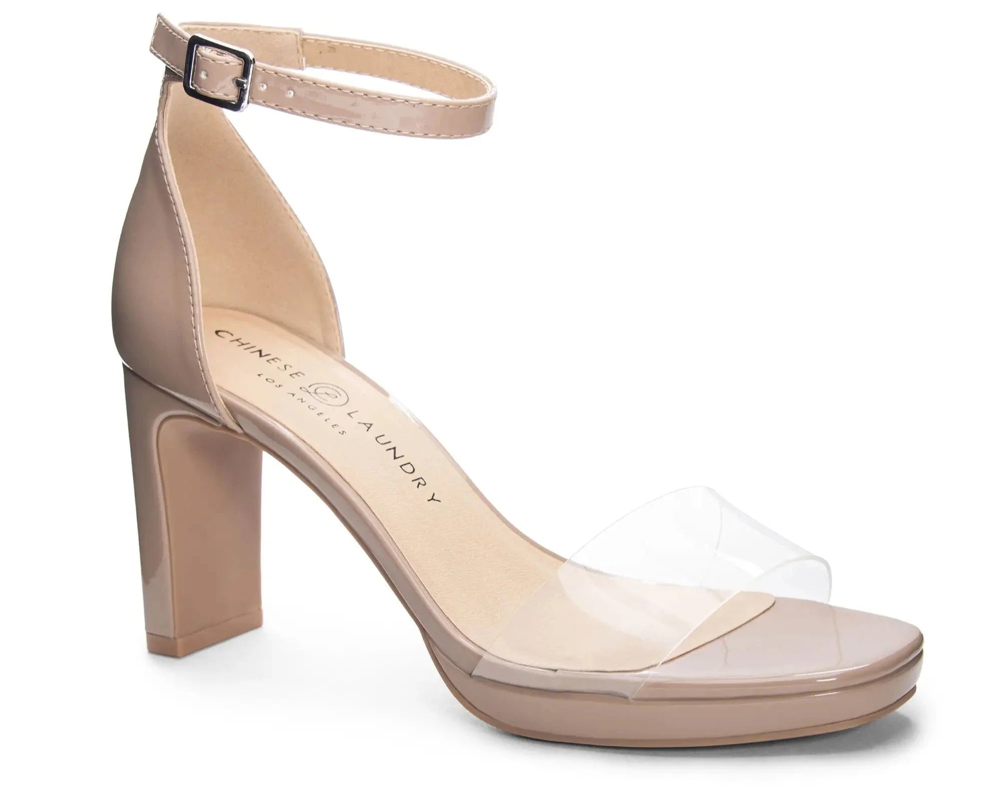 Chinese Laundry Timi Platform Sandal - Nude